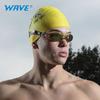 WAVE Professional Swimming Goggles Waterproof Anti-Fog Hd Large Frame Electroplating Speed Number Swimming Goggles Lightweight Design