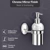 Grade Stainless Steel Silver Wash Basin Handwash Holder/Wall Mounted Dispenser/Bathroom Accessories - Oreva (Chrome)