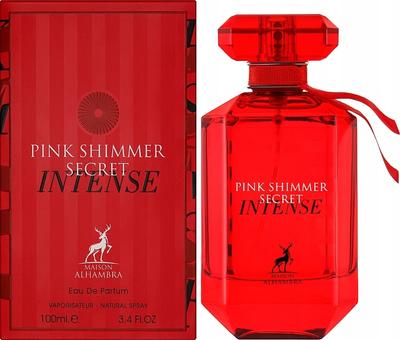Lattafa Maison Alhambra Pink Shimmer Secret Intense 100 ML Eau De Parfum for Women