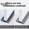 Door Stop Strip Seam Seal Flexible Cut Freely Draft Stopper Bottom Weather Stripping for Home