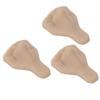 3PCS Silicone Nose Model Soft Flexible Reusable Simulation 3D Silicone Nose Model for Practice