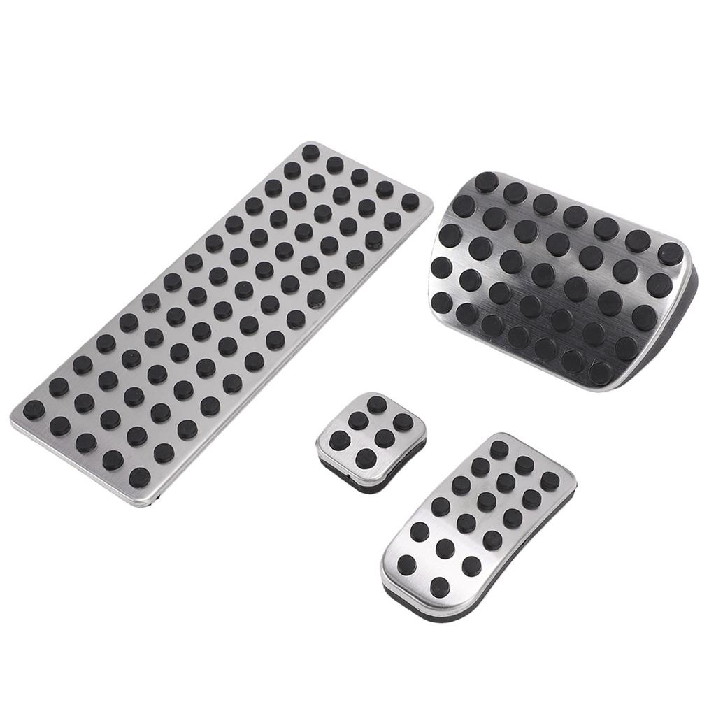 Set de 4 Bucăți Capac de Pedală de Înlocuire pentru Vito W639 W447 2011 2018 Mașină Set de Pad-uri pentru Pedală Antiderapante pentru Accelerator, Frână și Zona de Odihnă
