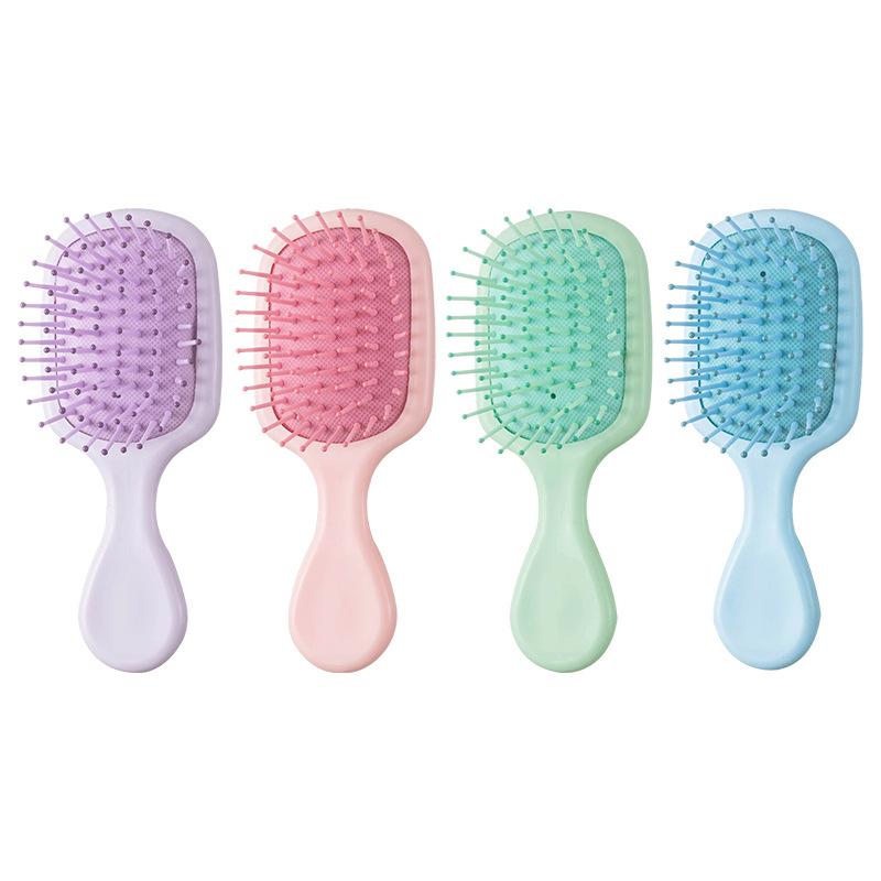 1pcs Mini Portable Massage Cute Cartoon Air Cushion Anti Screw Hair Brush Comb Hair Styling Tool Special for Real Hair Wigs