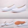 Women's Wedge Heel Nursing Shoes - Old Beijing Cloth Beautician Work Shoes with Inner Heightening and Tendon Sole