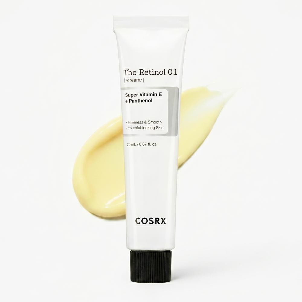 

COSRX The Retinol 0.1 Cream (20ml) - [KOREAN SKINCARE] Gentle Youth Activating & Smoothing Face Cream 20ml