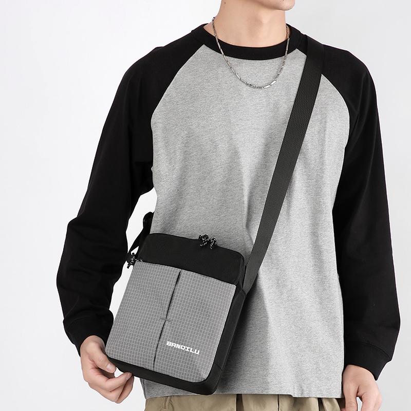 Oxford Shoulder Bag Men's Large Capacity Outgoing Crossbody Bag Business Shoulder Bag