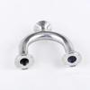 304 Stainless Steel Sanitary Quick-Install U-Type Three-Way Connector