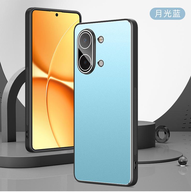 Applicable to Redmi Turbo1Max mobile phone case, new metal Redmi turbo1 with lens film matte  case