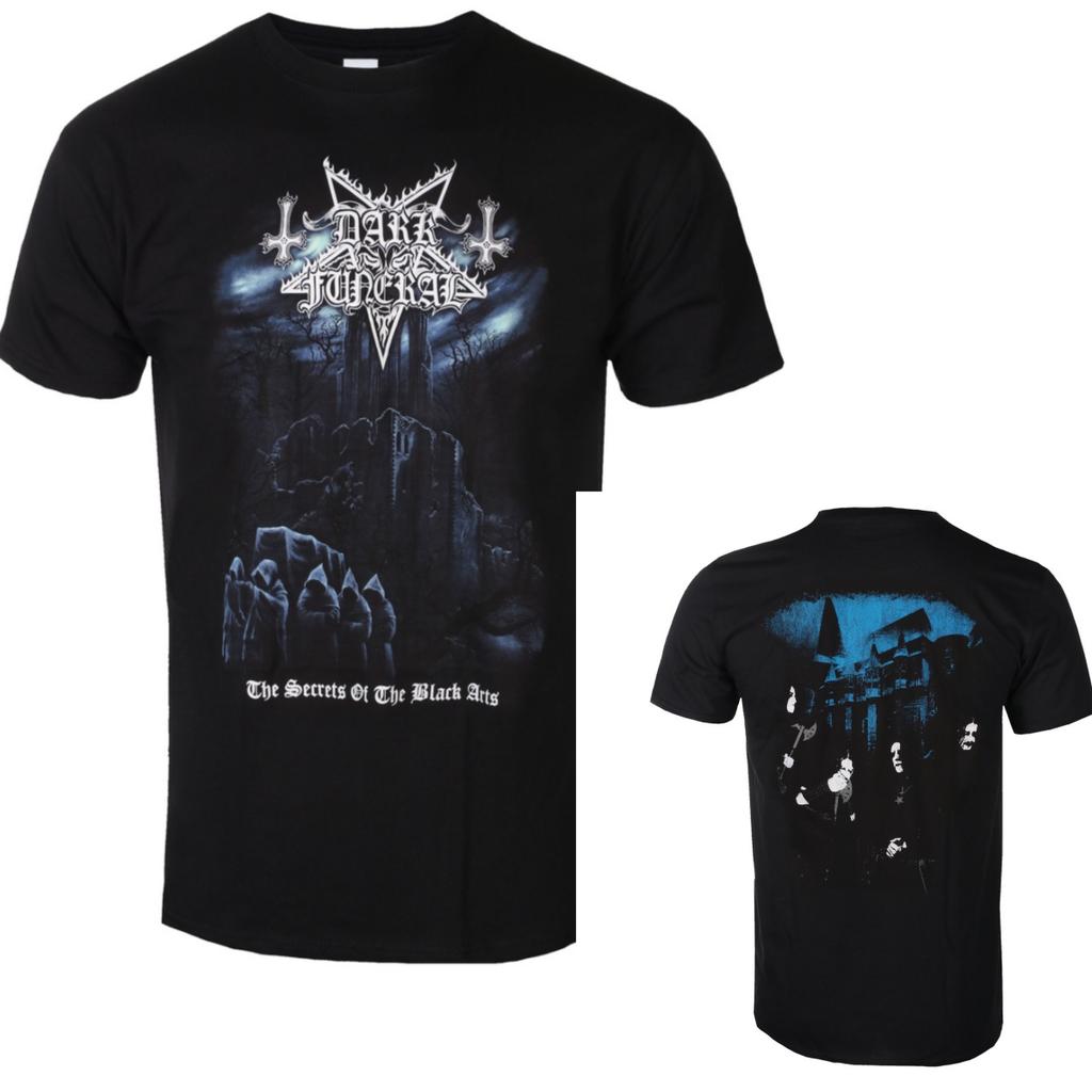 Dark Funeral Graphic Cotton Tshirt Unisex Summer Short Sleeve Fashion Brand Tee Luxury Casual Vintage Tees