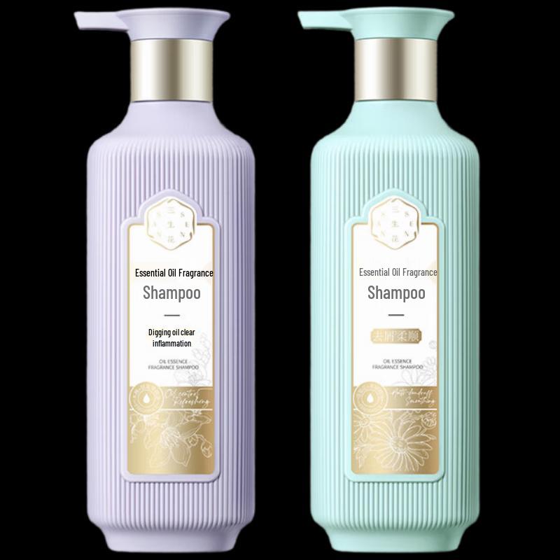 Pechoin San Sheng Hua Fragrance Oil Control & Luminous Shampoo Duo Set