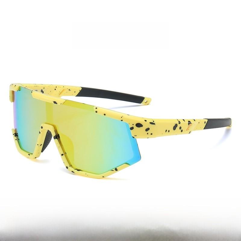 Kids Sunglasses Uv400 Polarized Full Frame Silicone For Outdoor Play And Cycling