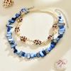 Beaded Necklace Irregular Gravel Necklace Multi-layer Stacked Wind Ocean Shell Starfish Collar