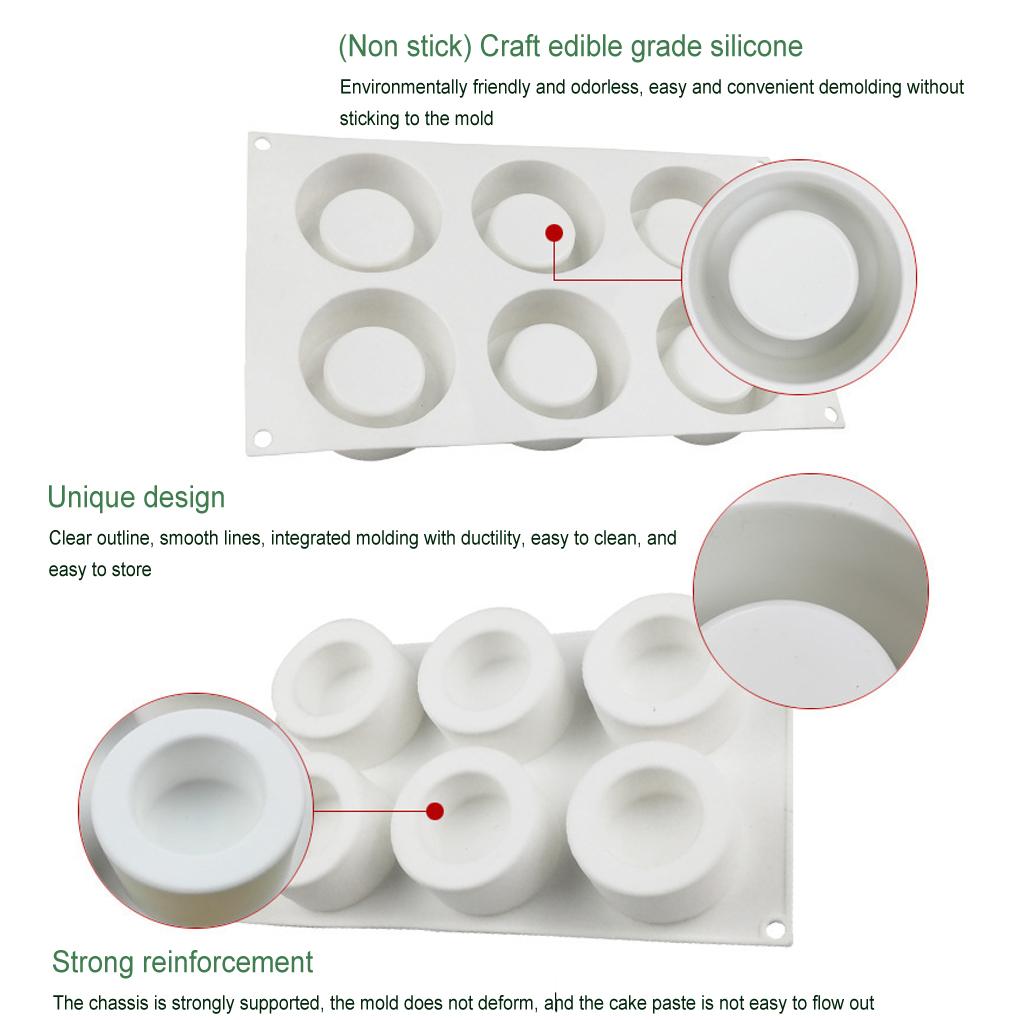 Easy To Clean And Store Silicone Cake Mold – Convenient Baking Tool Candle Hand-made Baking Cake Mould Tools Durable
