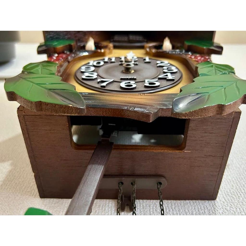 Used CITIZEN Cuckoo Clock, Quartz, Bellows Type, Working Condition