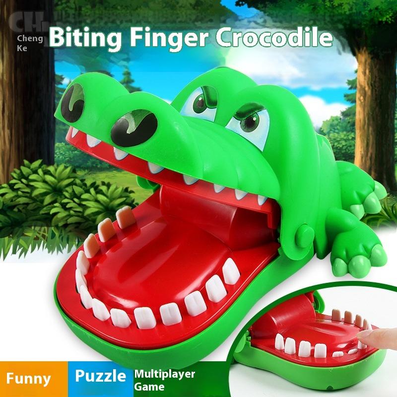 Children's Hand-biting Toys Mini Biting Fingers Big Mouth Dinosaur Pulling Teeth Creative Biting Small Toys Decompression Tricky Toys