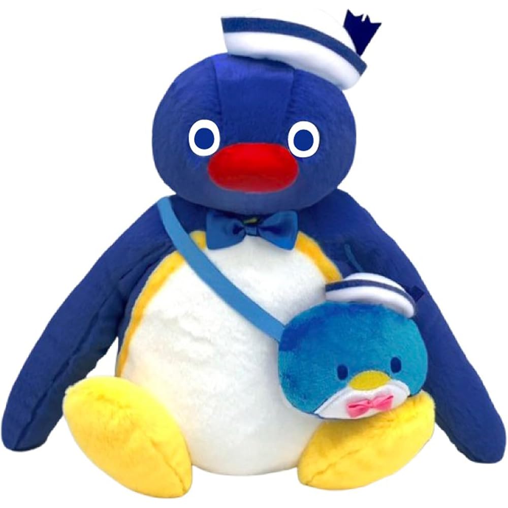 Nakajima Corporation Tuxedo Sam x Pingu Plush Toy S 209931-25 Soft and Cute Collectible Figure