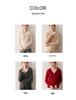 Women's Thick Hooded Cashmere Wool Cardigan Sweater