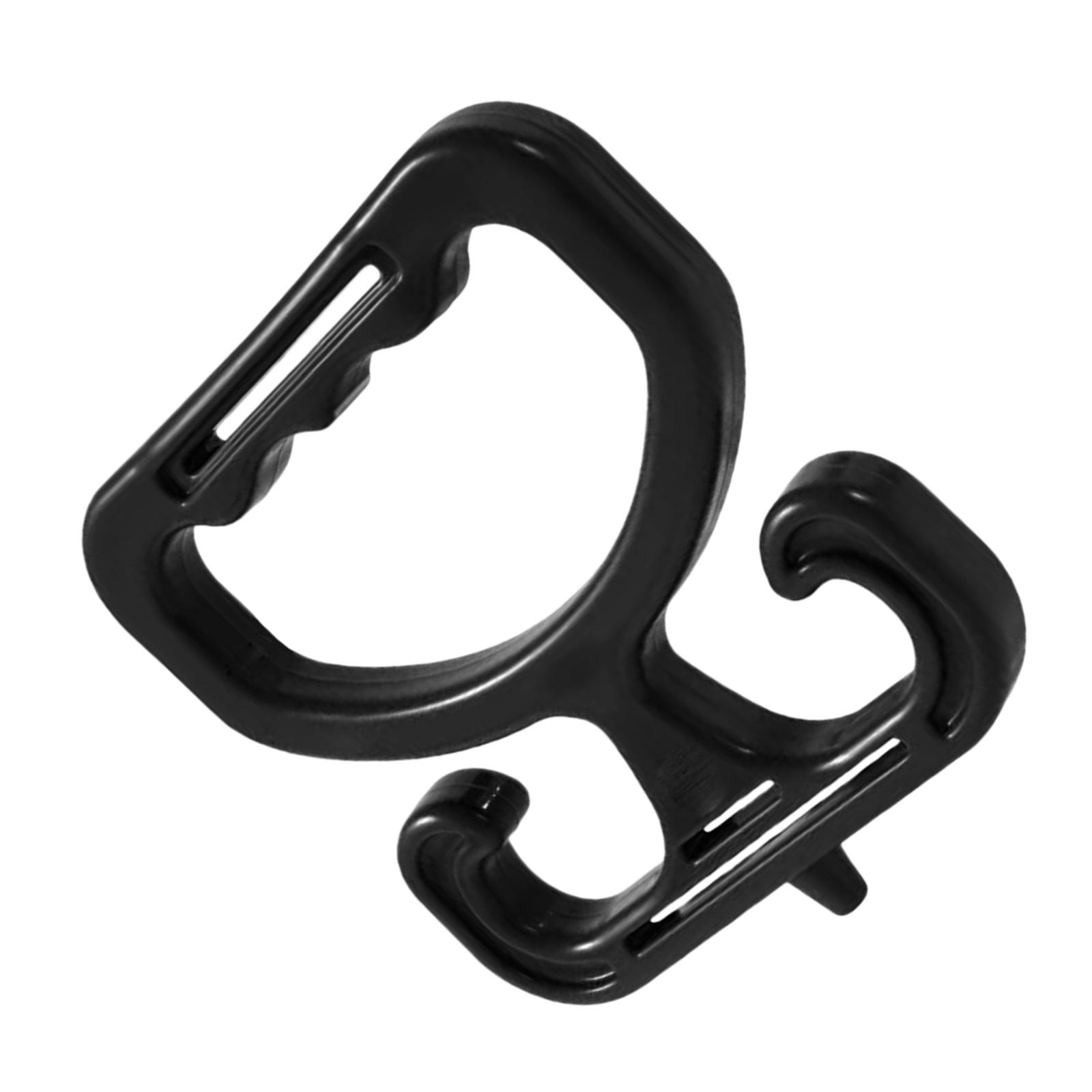 

Упаковка из 1/2 портативных сумок для продуктов, прочный держатель для сумок для покупок с удобной ручкой для продуктов и многого другого 1 чёрный