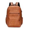 Men's Korean Style PU Leather Backpack