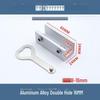 Punch-Free Child Safety Window Lock for Sliding Windows and Doors