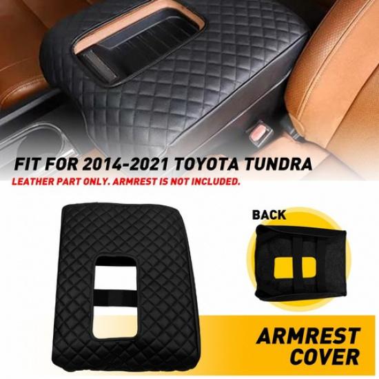 For 2014 15- Toyota Tundra Center Console Lid Armrest Cover Cushion Pad EOOH