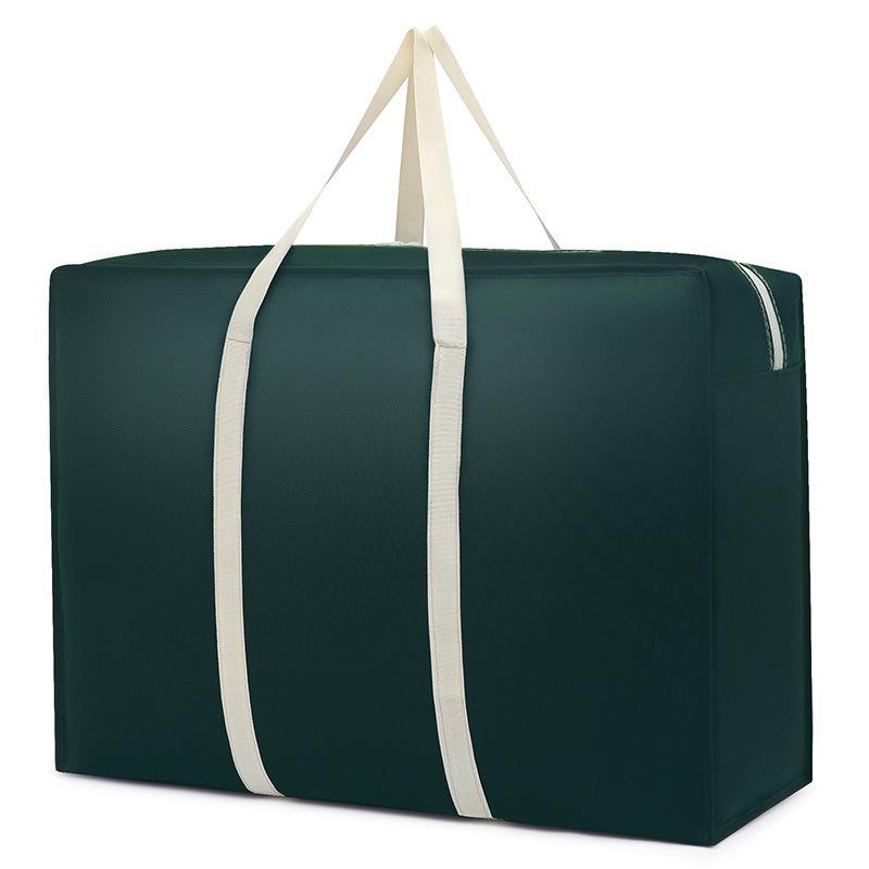 Large Capacity Clothes Storage Bag Portable Travel Waterproof Moving Luggage Bag Clothes Closet Under-Bed Packing Storage Bag