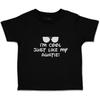Custom Toddler T-Shirt I'm Cool Just Like My Auntie! with Black Sunglass Aunt