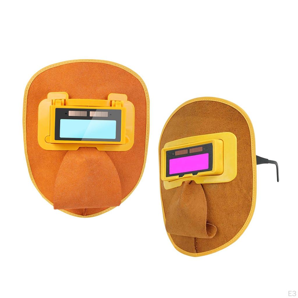 Welding Helmet Lightweight Clear View Face Protector Comfortable Cover