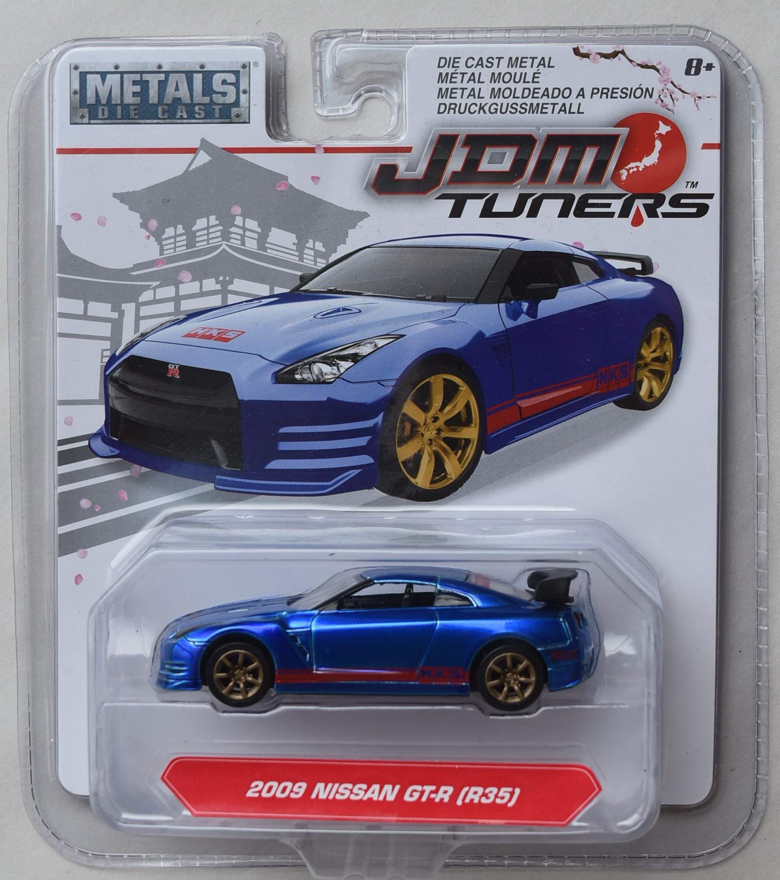 

JDM Тюнеры Jada 2009 Nissan Blue GT-R синий
