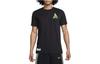 Nike T Shirts Men's Black Crew Neck Moderate Straight Fit FQ4911-010