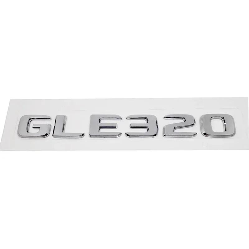 ABS 3D Letter Trunk Emblem Car Rear Tail Decal Badge for Mercedes Benz GLE53 GLE63 GLE300 GLE320 GLE350 GLE500 GLE550