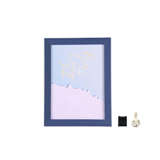 

1 Set 5 Inch Photo Frame Patchwork Waterproof Thickened Decorative Foam Wall Hanging Photo Display Frame Household Supply 5