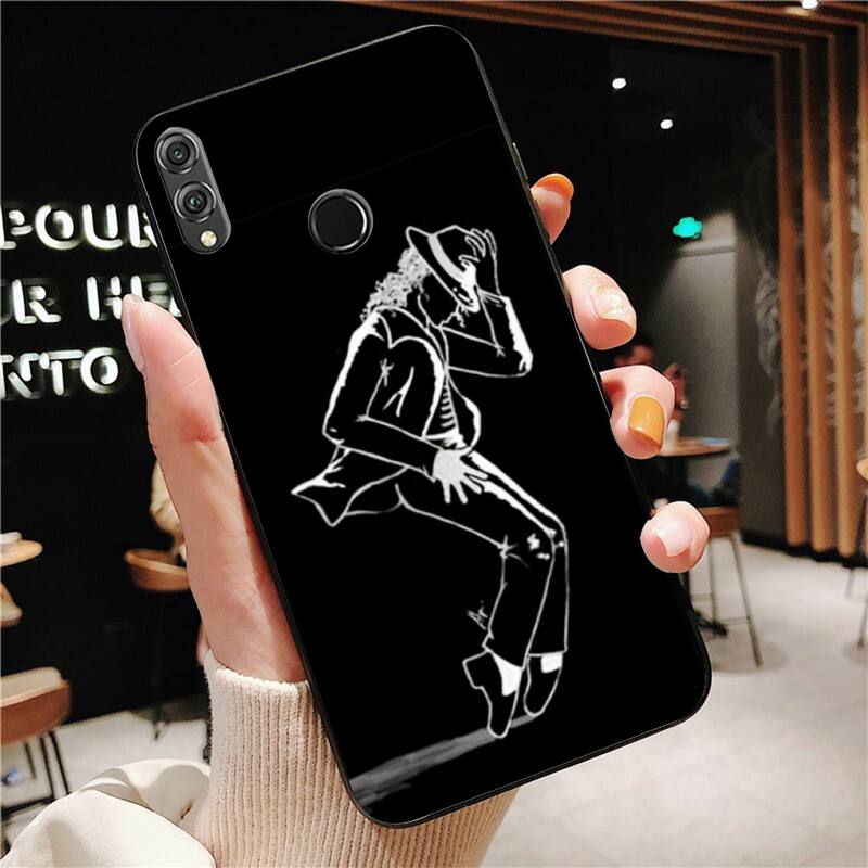 YNDFCNB Superstar Michael Jackson Phone Case For Huawei Honor 8X 8A 9 10 20 Lite 30Pro 7C 7A 10i 20i