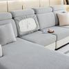 Fodera per cuscino per sedile per divano jacquard, rimovibile, per soggiorno, federa elastica per cuscino per animali domestici, per bambini, lavabile, per mobili