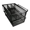 Closet Organizer with under-shelf Basket, Metal Pull-out Drawer, Underwear for Kitchen