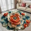 3D Visual Flower Floor MATS and Small Carpets, Suitable for Doorways, Living Rooms and Bathrooms