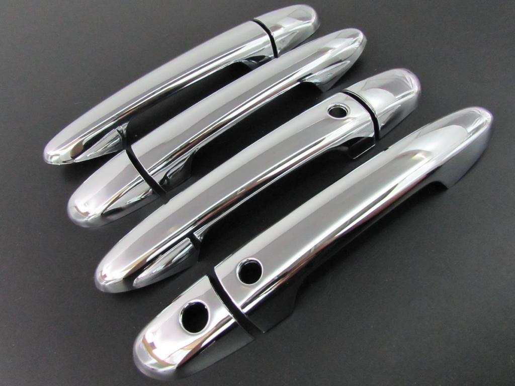 BRIGHTZ Chrome Door Handle Covers for Axela BL Key Compatible with BLE and Axela Sport 943 (Advanced Compatible) [DHC-NOBU-053] BL5FW, BLEAW, BLEFW,