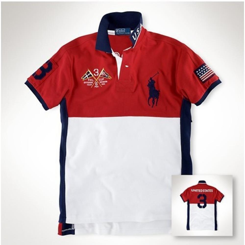 RogueWave Polo Shirt Classic Cotton Embroidery Short Sleeve Sports Collar T-shirt