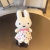 Kawaii Cartoon Miffy Series Plush Toy Pendant Creativity Exquisite Stuffed Doll Backpack Key Chain Boys And Girls Gift