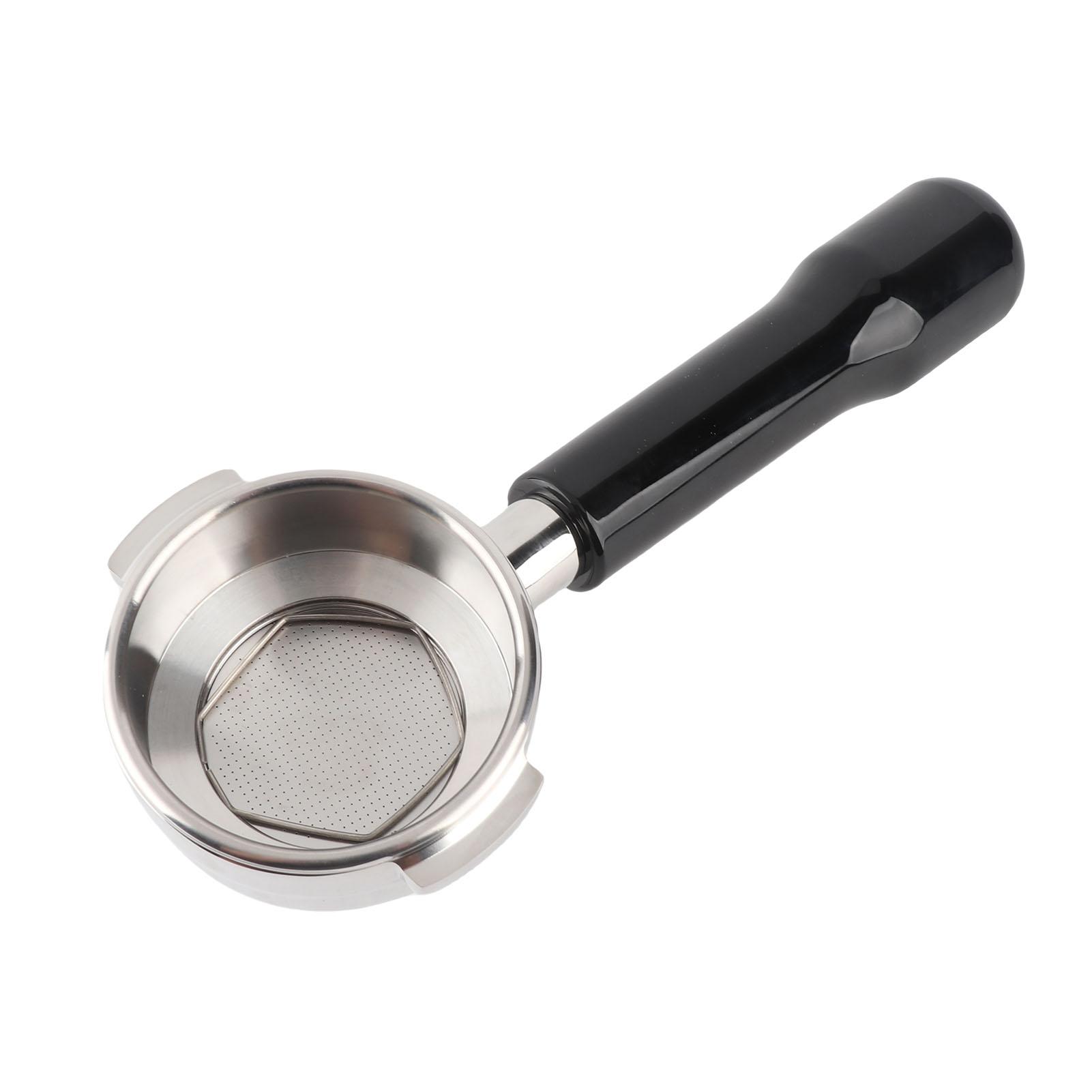 

58mm Coffee Portafilter Single Spout Fine Mesh Stainless Steel Comfortable Grip Detachable Coffee NaMachine Accessory