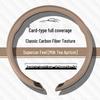 Universal Carbon Fiber Steering Wheel Cover - Non-Slip, Ultra-Thin, Comfortable Grip for All Seasons