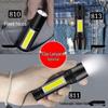 Xixun Mini Rechargeable LED Flashlight with COB Sidelight