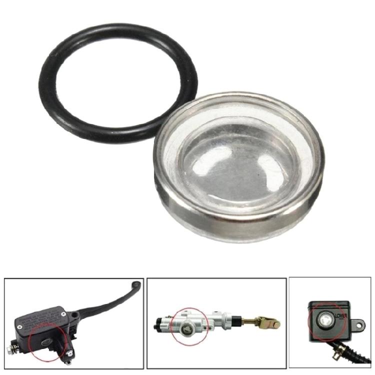 Brake Cylinder Reservoir Sight Glass Motorcycle 10/12/14/18mm Accessories