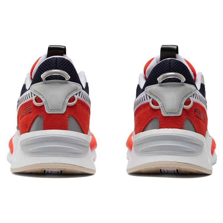 Puma Rs-Z Retro Sports Fabric Leather Shock Absorbing Non-Slip Wear-Resistant Mid-Top Casual Running Shoes Unisex Sneakers Red White 381117-03