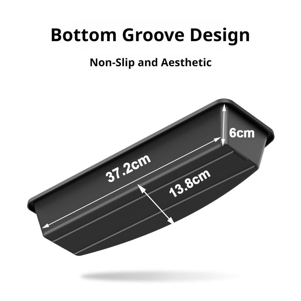 SEAMETAL Universal Car Under Seat Storage Box Hidden Organizer Bins Front Backseat Bag Trash Tray Accessories