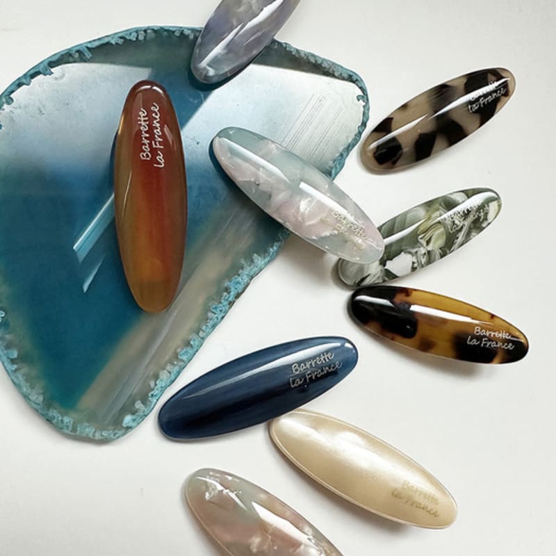 

mosxe Mini point hair pin (9color) deep blue