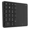 Wireless Numeric Keypad 2.4G 22 Keys   Lightweight Portable Type C ABS   Number Pad for Study Work