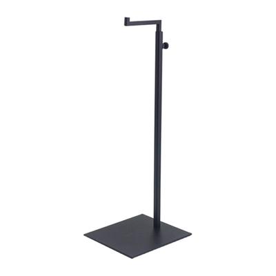 Adjustable Height Handbag Display Rack Purse Stand Bag Organizer for Retail Use, Black