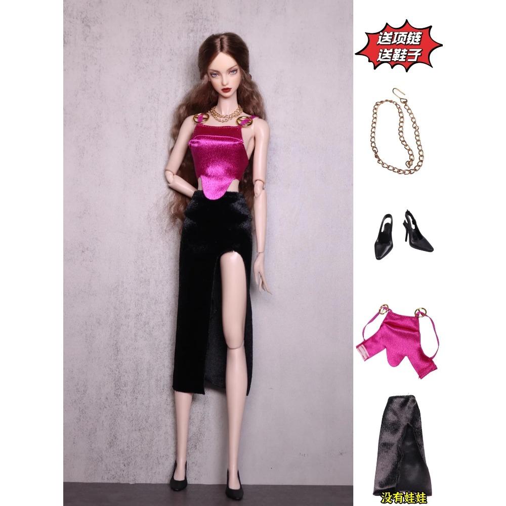 Nuevo conjunto de ropa 2024 / vestido suéter top pantalón abrigo traje ropa de invierno / accesorios para muñecas de 30 cm xinyi Fr ST blythe BB