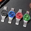 Student Watch Men's Business Luminous Quartz Watch Men's Watch Green Water Ghost Watch